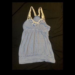 Razor back tank top. Small.